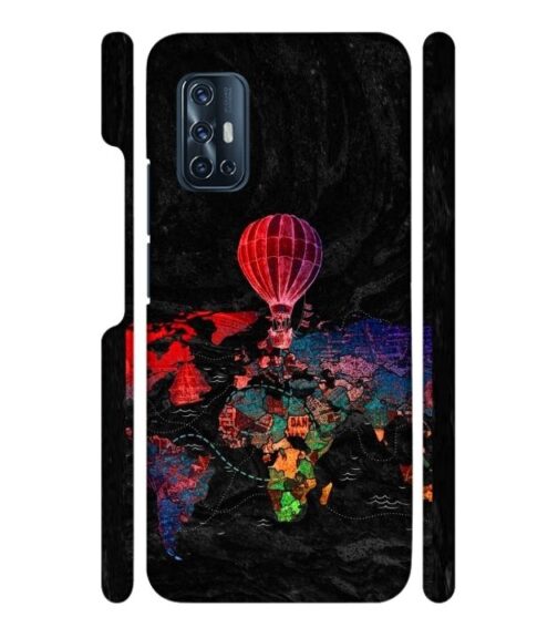 World map Vivo V17 Mobile Cover