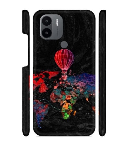 World map Poco C50 Mobile Cover