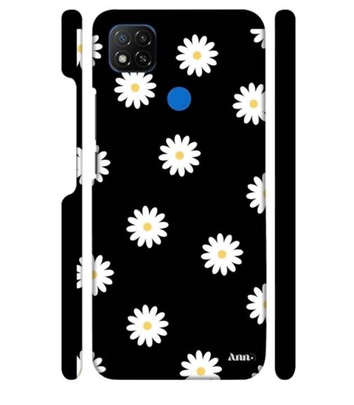 Flower pattern POCO C31 Mobile Cover