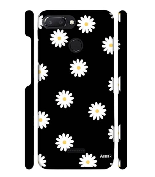 Flower pattern Redmi 6 Mobile Cover