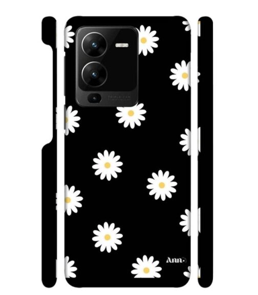 Flower pattern Vivo Y22 Mobile Cover