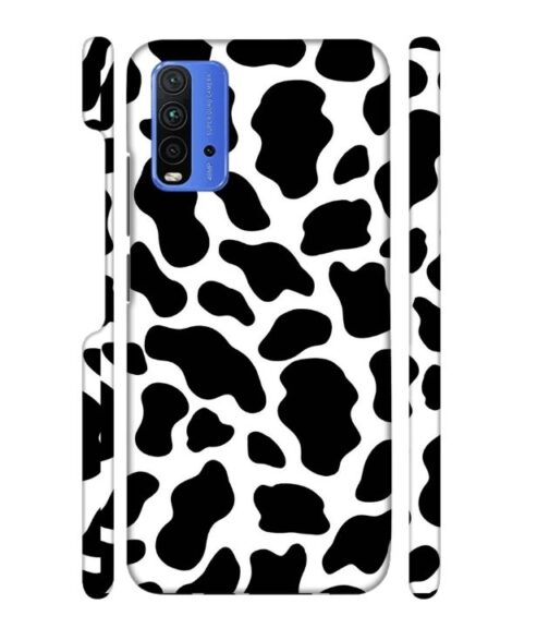 Black & white abstract design Redmi 9 Power Mobile Cover