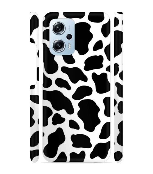 Black & white abstract design Redmi K50i 5G Mobile Cover