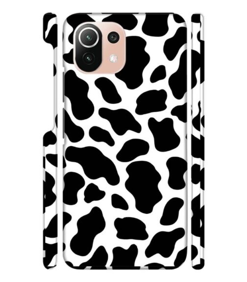 Black & white abstract design Mi 11 Lite Mobile Cover
