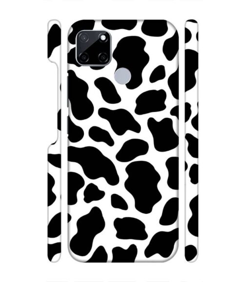 Black & white abstract design Realme C21 Y Mobile Cover