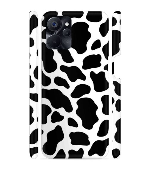 Black & white abstract design Realme 9i (5G) Mobile Cover