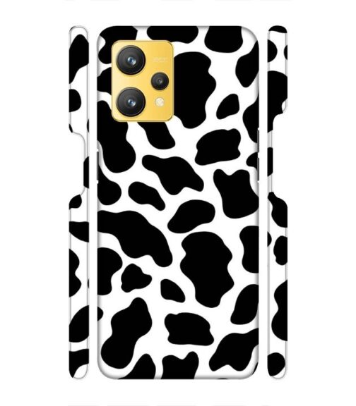 Black & white abstract design Realme 9 Mobile Cover