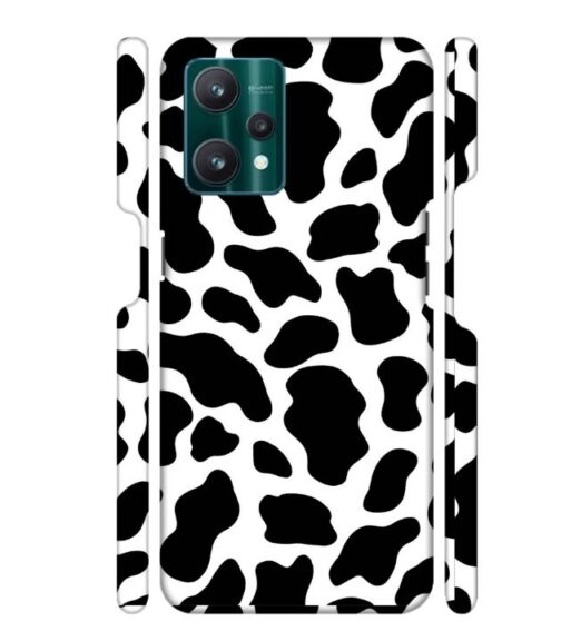Black & white abstract design Realme 9 Pro Mobile Cover