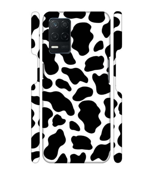 Black & white abstract design Realme 9 (5G) Mobile Cover