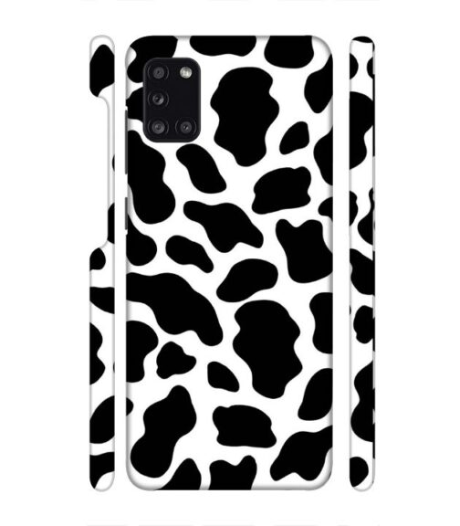 Black & white abstract design Samsung Galaxy A31 Mobile Cover