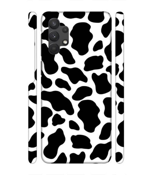 Black & white abstract design Samsung Galaxy A32 Mobile Cover