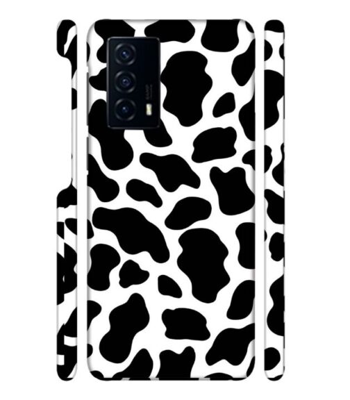 Black & white abstract design Vivo V23 E (5G) Mobile Cover