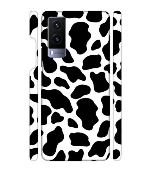 Black & white abstract design Vivo V21 E Mobile Cover