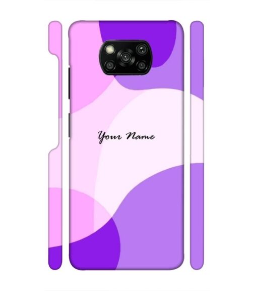 Your Name Poco X3 Mobile Cover