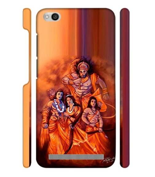 Lords Hanuman with ram ji family Redmi 5A Mobile Cover