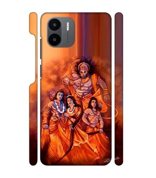 Lords Hanuman with ram ji family Redmi A1 Mobile Cover