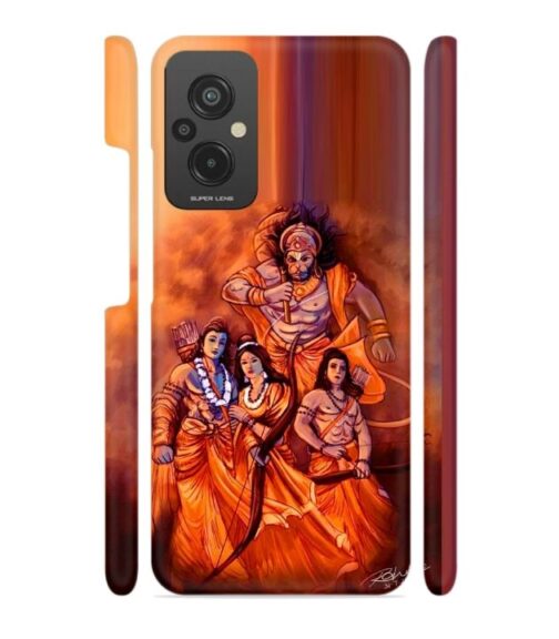 Lords Hanuman with ram ji family Redmi 11 Prime (4G) Mobile Cover