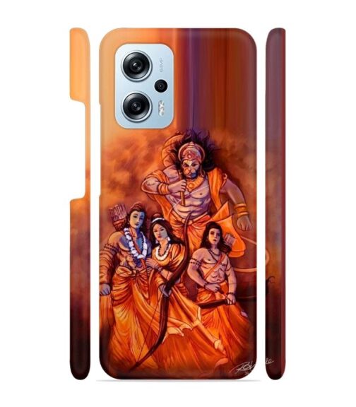 Lords Hanuman with ram ji family Redmi K50i 5G Mobile Cover