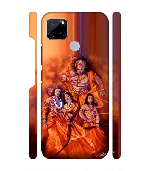 Lords Hanuman with ram ji family Realme C21 Y Mobile Cover