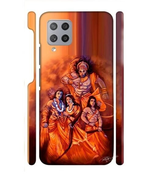 Lords Hanuman with ram ji family Samsung Galaxy M33 5G Mobile Cover
