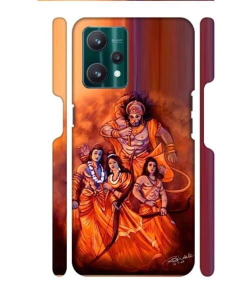 Lords Hanuman with ram ji family Realme 9 Pro Mobile Cover