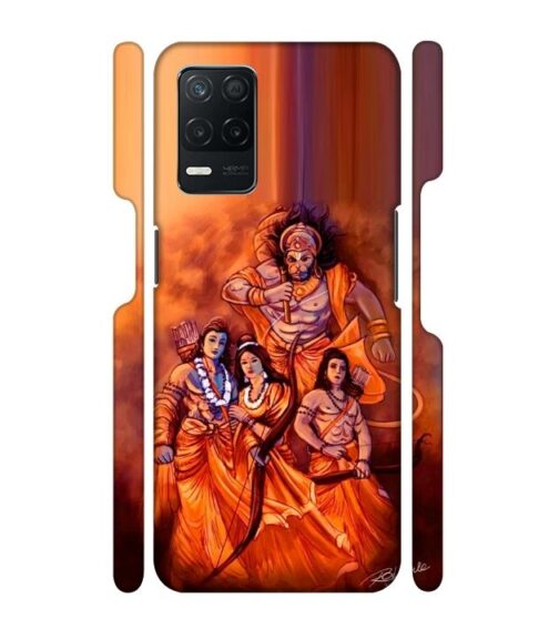 Lords Hanuman with ram ji family Realme 9 (5G) Mobile Cover