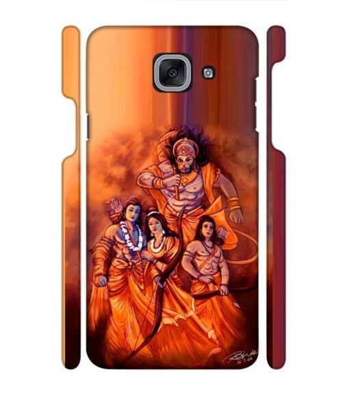Lords Hanuman with ram ji family Samsung Galaxy J7 Max Mobile Cover