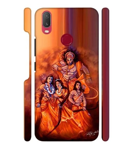 Lords Hanuman with ram ji family Vivo Y95 Mobile Cover