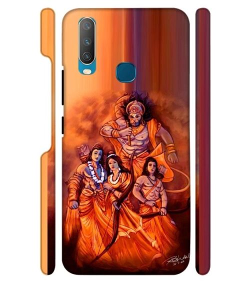Lords Hanuman with ram ji family Vivo Y15 Mobile Cover