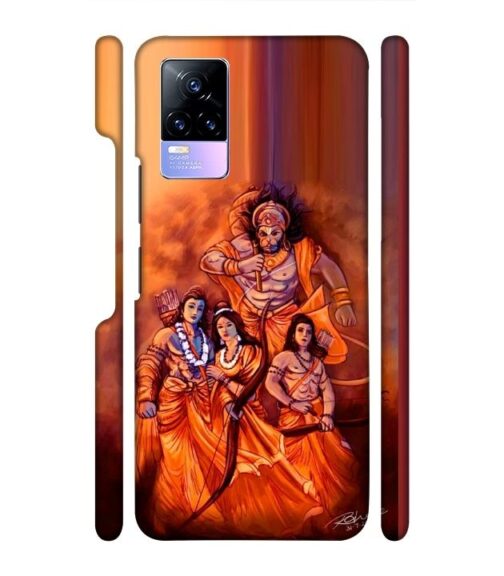 Lords Hanuman with ram ji family Vivo Y73 Mobile Cover