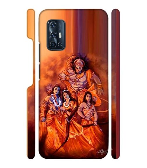 Lords Hanuman with ram ji family Vivo V17 Mobile Cover