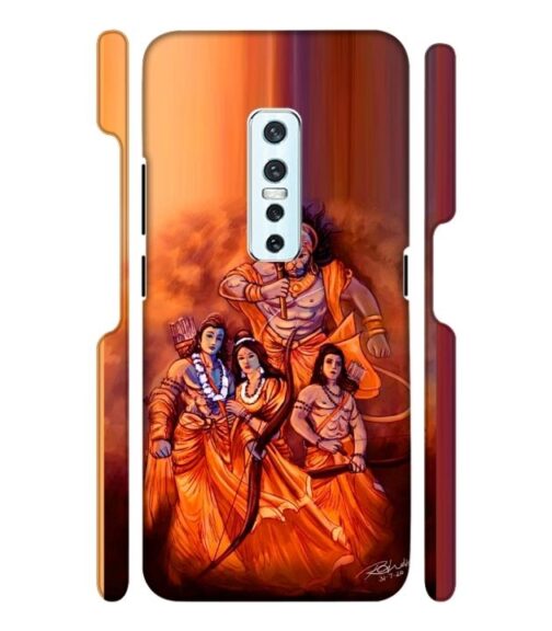 Lords Hanuman with ram ji family Vivo V17 Pro Mobile Cover