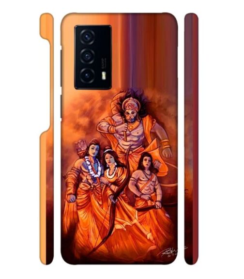 Lords Hanuman with ram ji family Vivo V23 E (5G) Mobile Cover