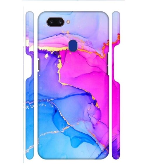 Ai generated multicolor graphics Oppo F9 Pro Mobile Cover