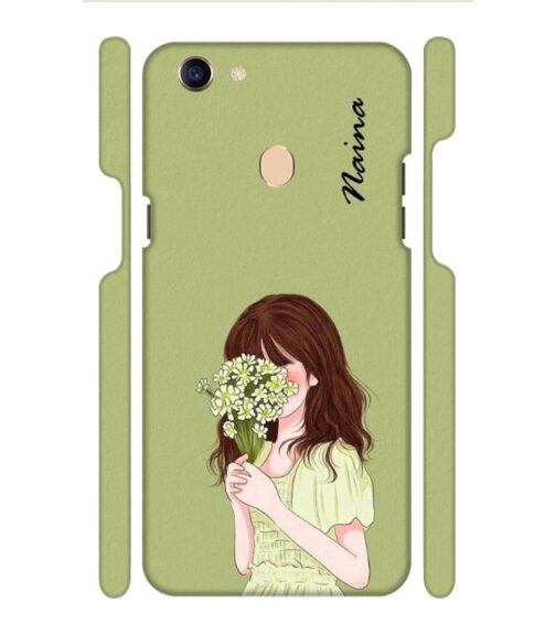 Customize text Oppo F7 Mobile Cover