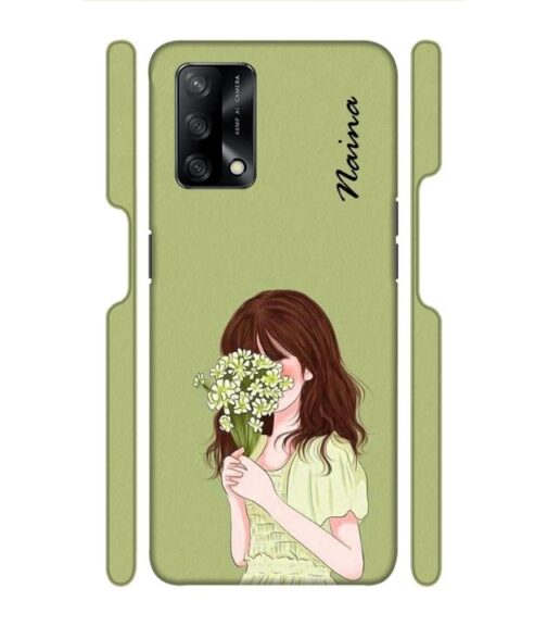 Customize text Oppo F19 S Mobile Cover