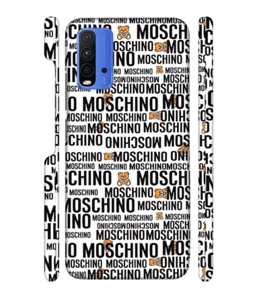 Moschino panda marquee text Redmi 9 Power Mobile Cover