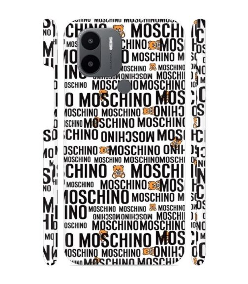 Moschino panda marquee text Redmi A1 Plus Mobile Cover
