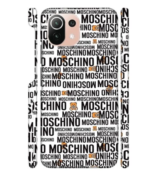 Moschino panda marquee text Mi 11 Lite Mobile Cover