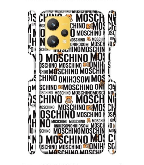 Moschino panda marquee text Realme 9 Mobile Cover