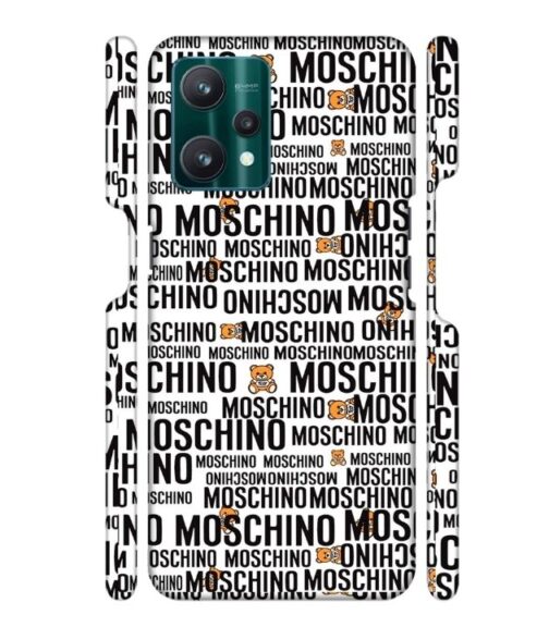 Moschino panda marquee text Realme 9 Pro Mobile Cover
