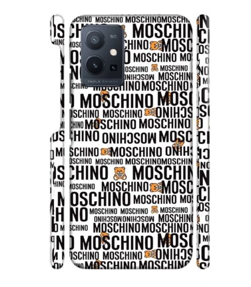 Moschino panda marquee text Vivo Y75 (5G) Mobile Cover