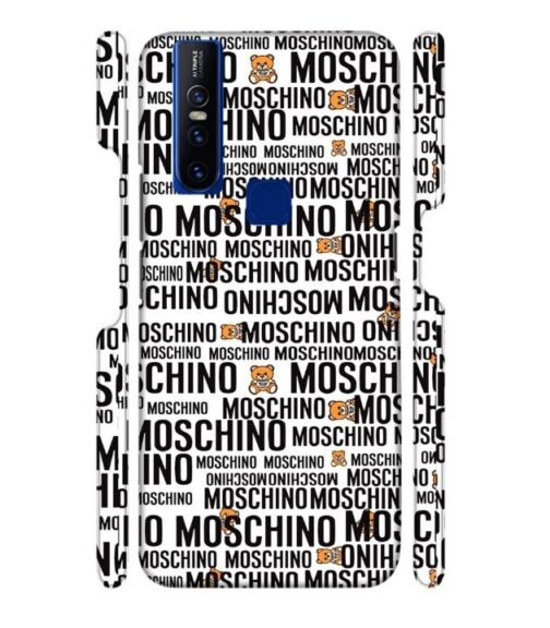 Moschino panda marquee text Vivo V15 Mobile Cover