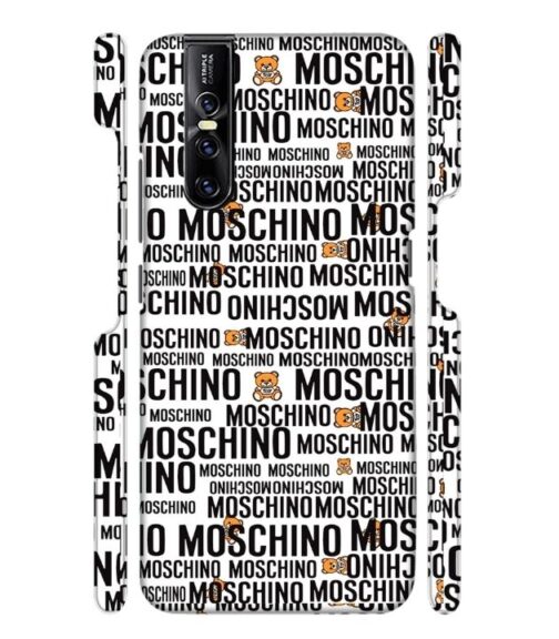 Moschino panda marquee text Vivo V15 Pro Mobile Cover