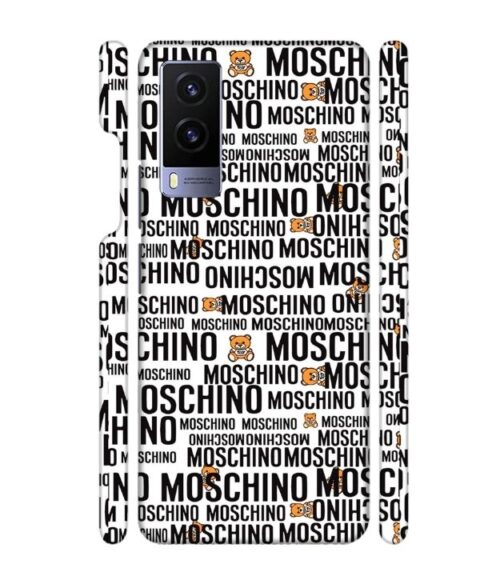 Moschino panda marquee text Vivo V21 E Mobile Cover