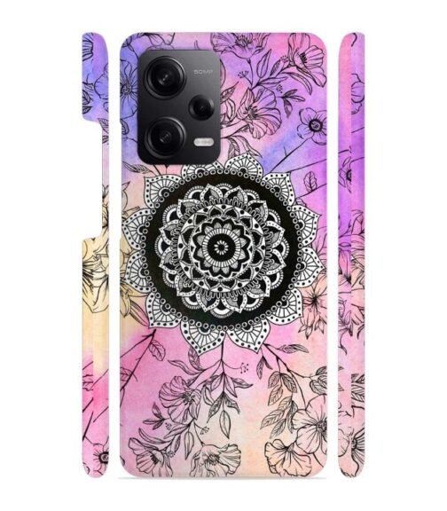 Creative rangoli pattern Redmi Note 12 (5G) Mobile Cover