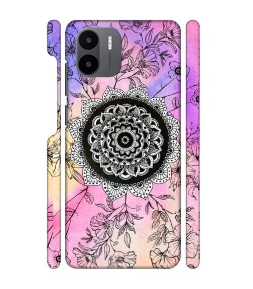 Creative rangoli pattern Redmi A1 Mobile Cover