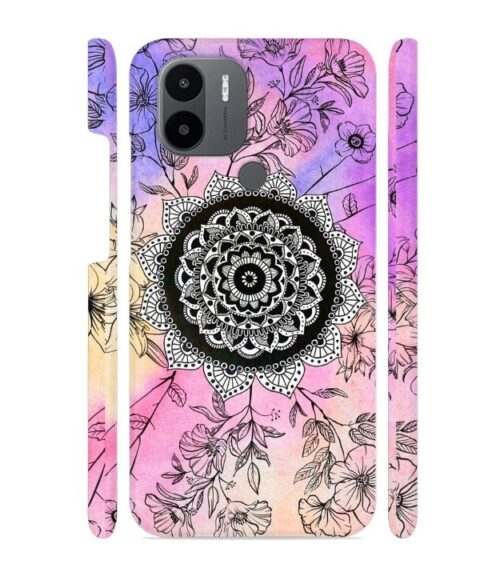 Creative rangoli pattern Redmi A1 Plus Mobile Cover