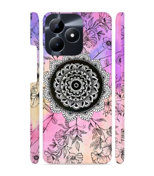 Creative rangoli pattern Realme C53 Mobile Cover