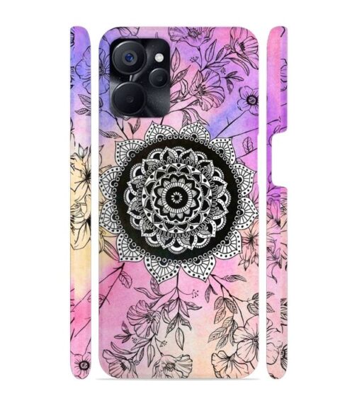 Creative rangoli pattern Realme 9i (5G) Mobile Cover